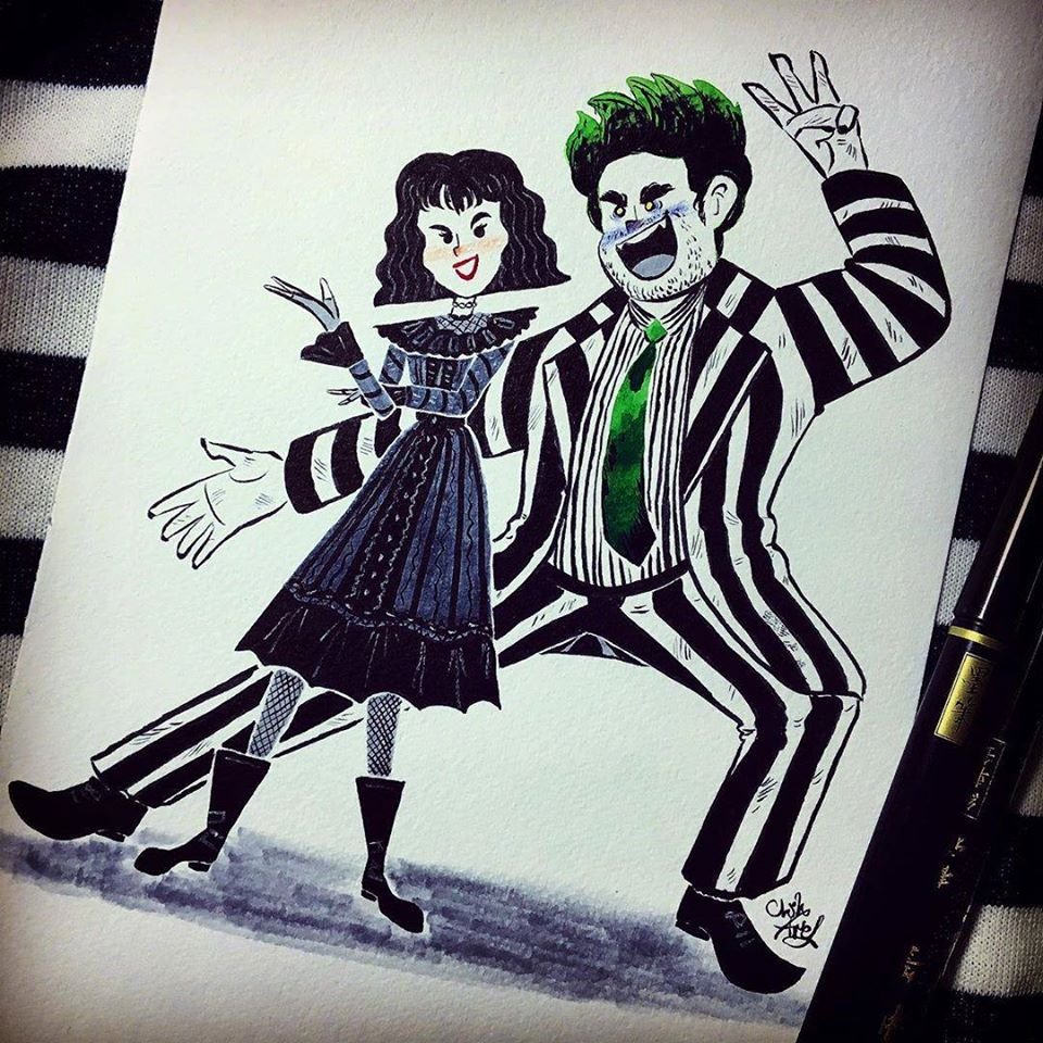 Beetlejuice Drawing Picture