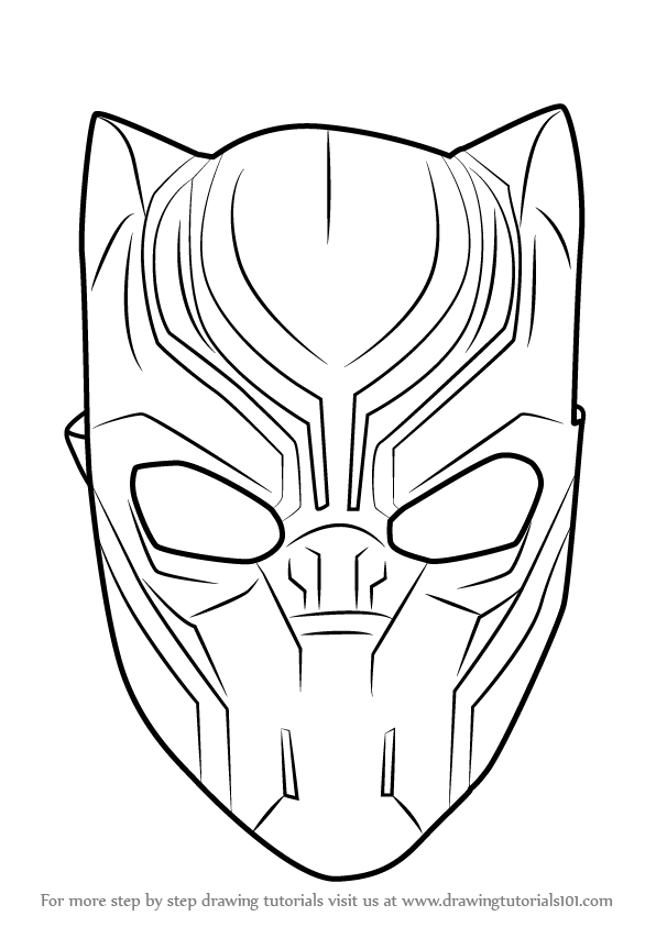 Black Panther Drawing Sketch