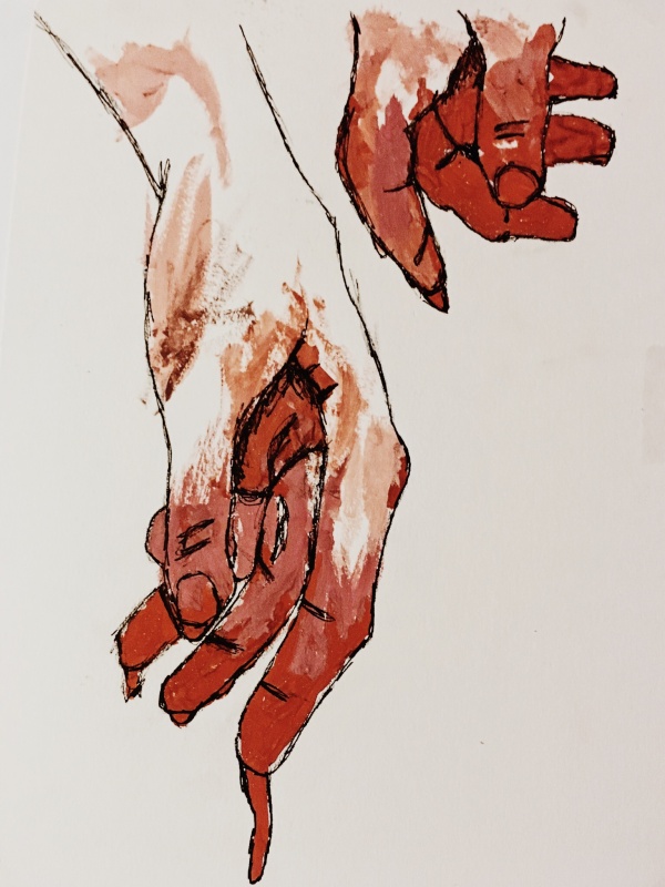 Blood Drip Drawing Picture