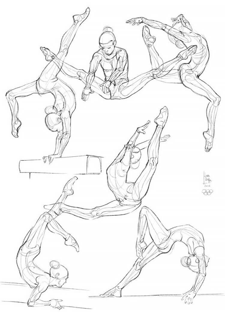 Allpose Book] 2_Chair poses(a) (Learn  comic,cartoon,manga,anime,illustration human body pose drawing techniques.)  (Reference for Character Creation. Pose Resource 24 Books.) : Allpose:  Amazon.sg: Books