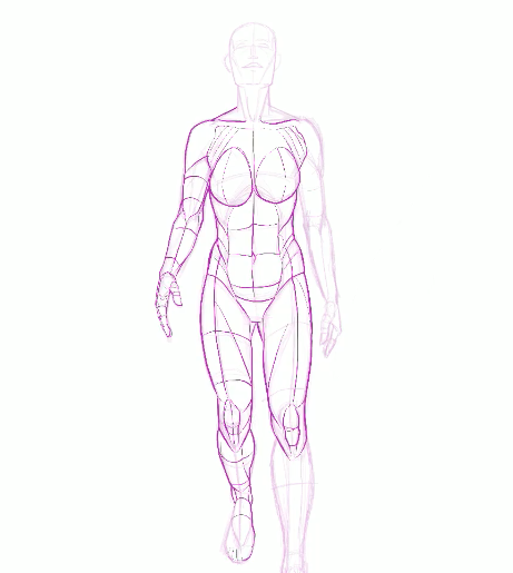 Female Body Pose Sketch by DerangedMeowMeow on DeviantArt