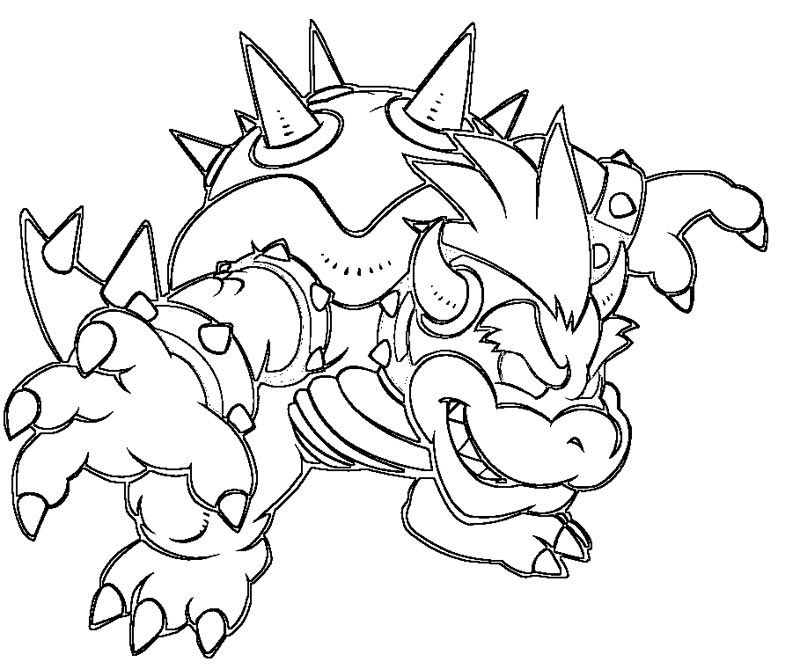 Bowser Drawing Realistic