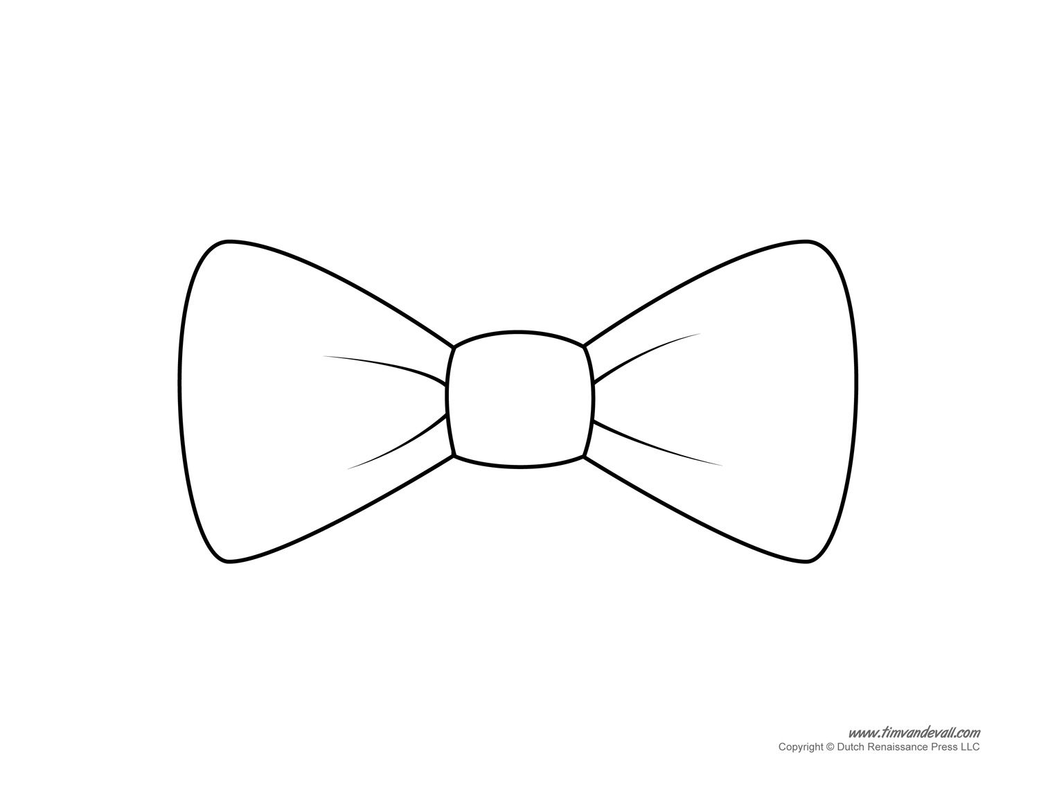 Bowtie Drawing Sketch