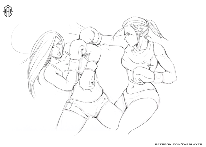 Boxing Drawing Images