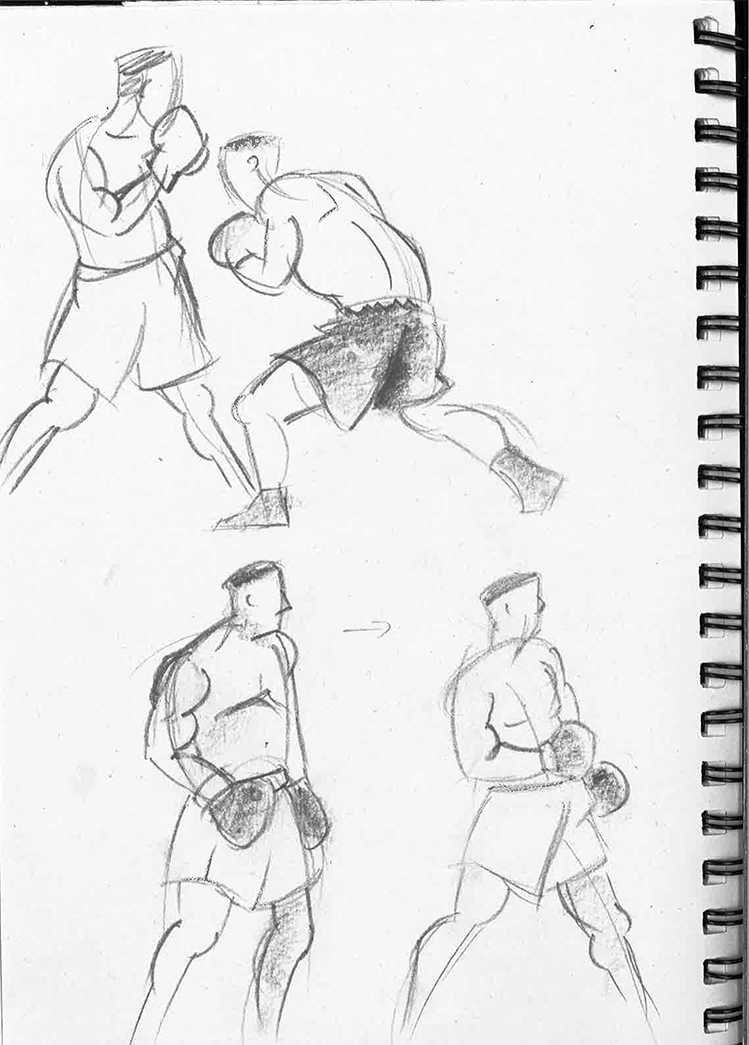 Boxing Drawing