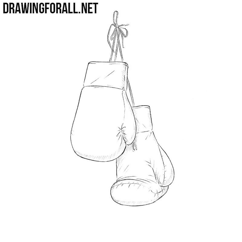 Boxing Glove Drawing Amazing