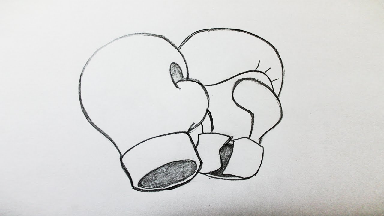 Boxing Glove Drawing Photo