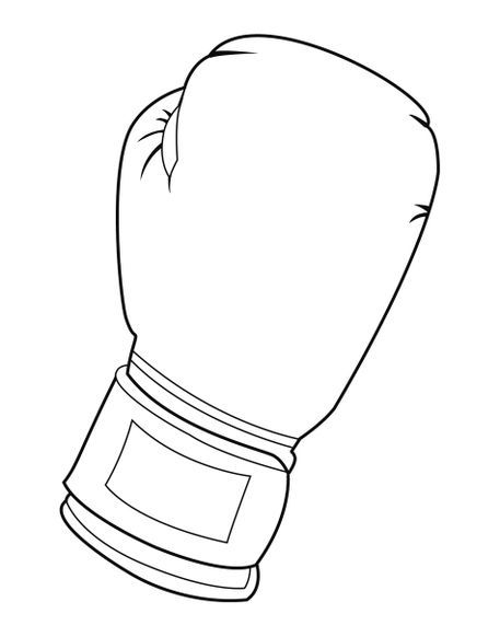 Boxing Glove Drawing Realistic