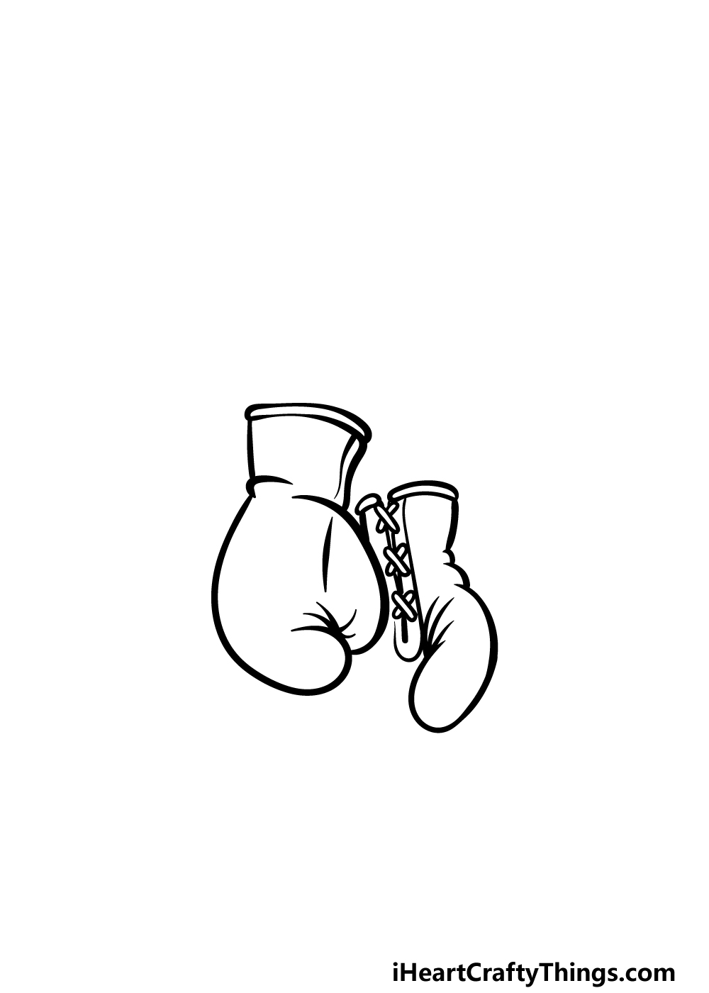 Boxing Gloves Art Drawing