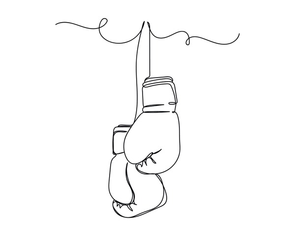 Boxing Gloves Drawing