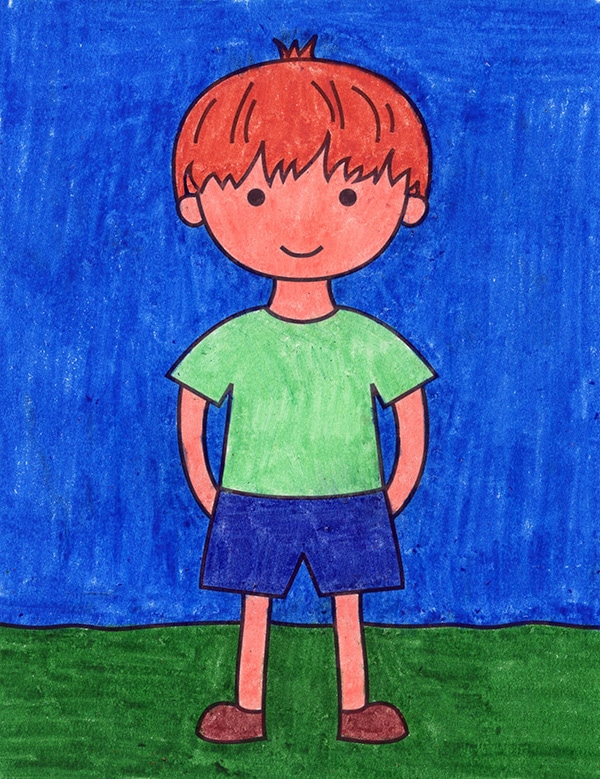 Boy Cartoon Drawing Images