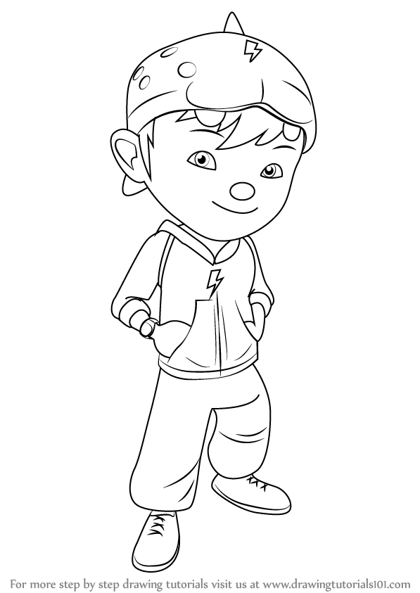 Boy Cartoon Drawing Sketch