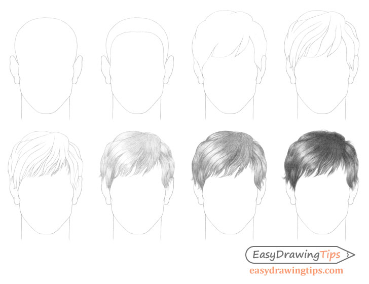 Boys Hairstyle Drawing Photos