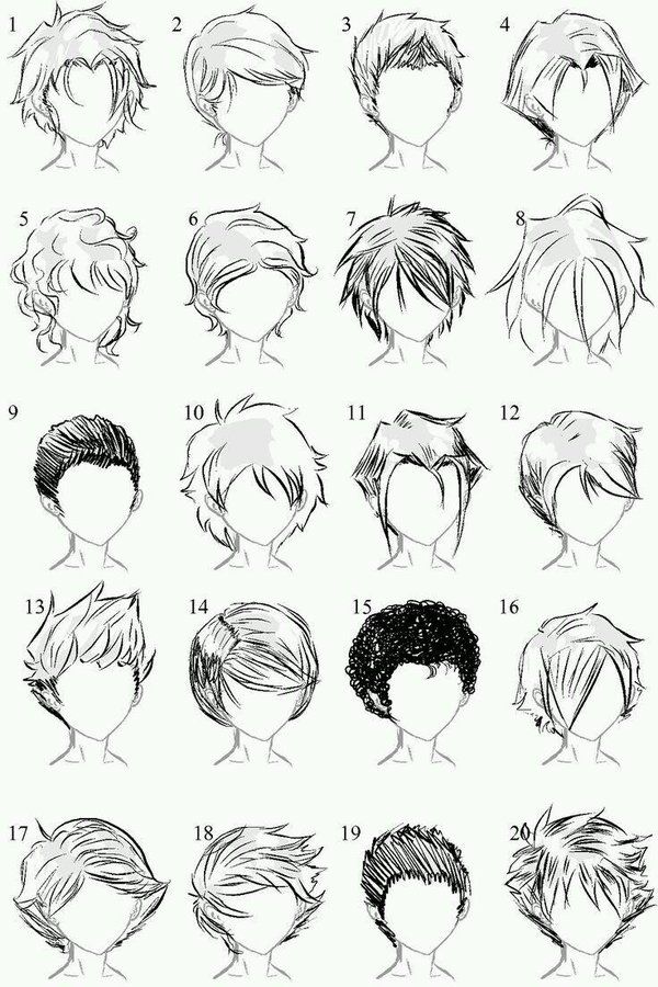 Boys Hairstyle Drawing Picture