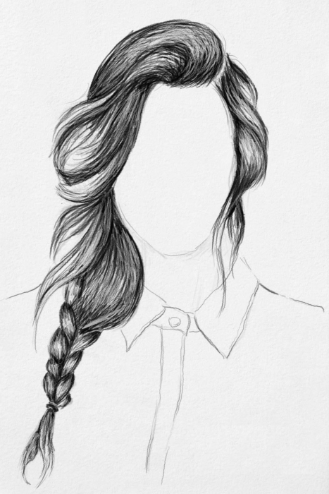 Braid Hairstyles Drawing Pictures