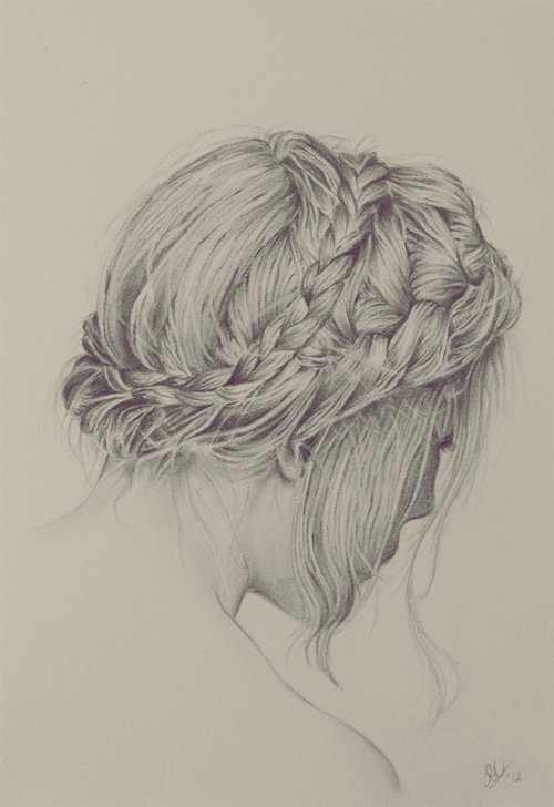 Braided Hair Drawing