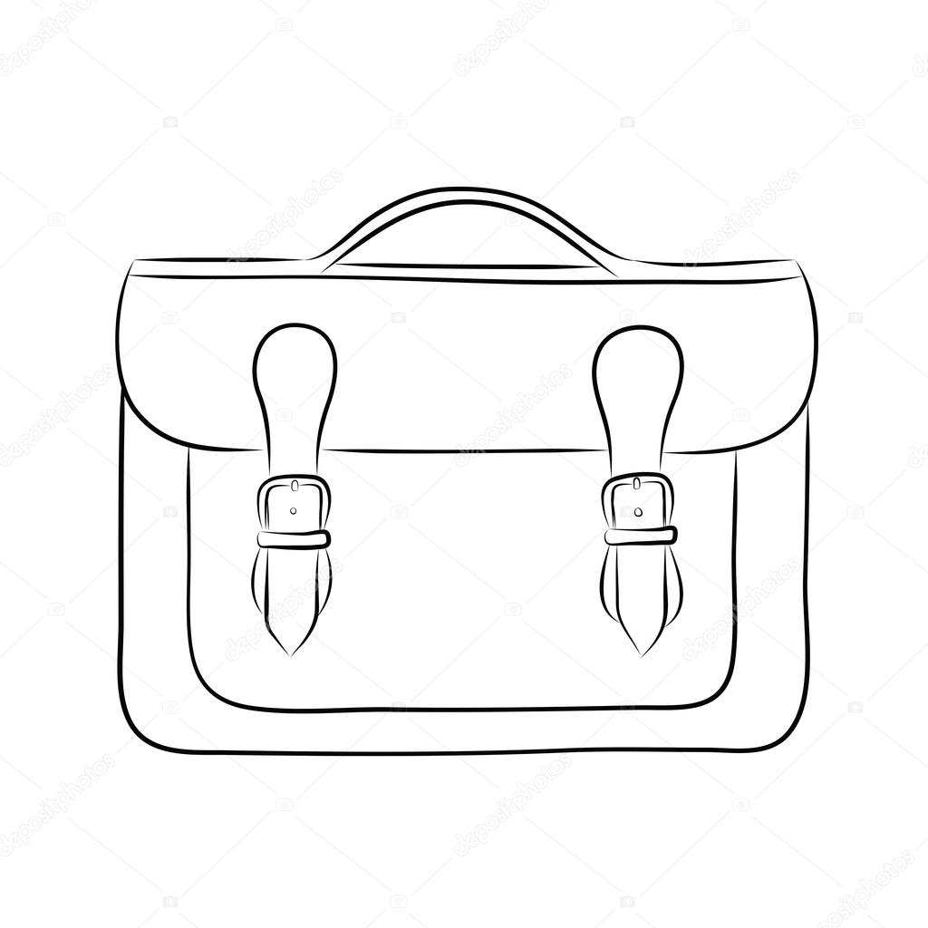 Briefcase Drawing Art