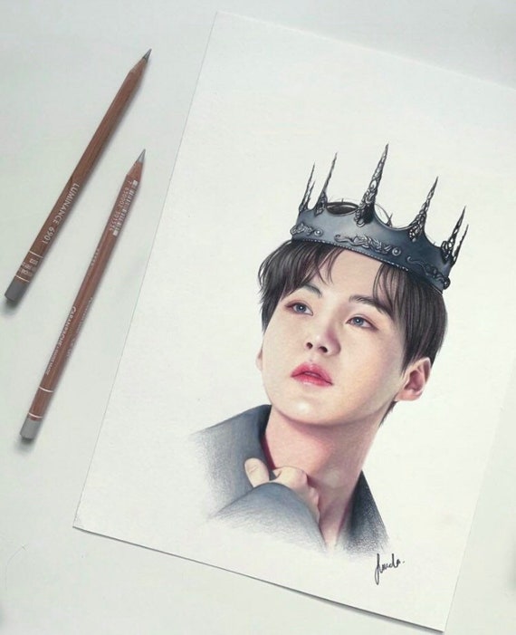 Bts Drawing Beautiful Art