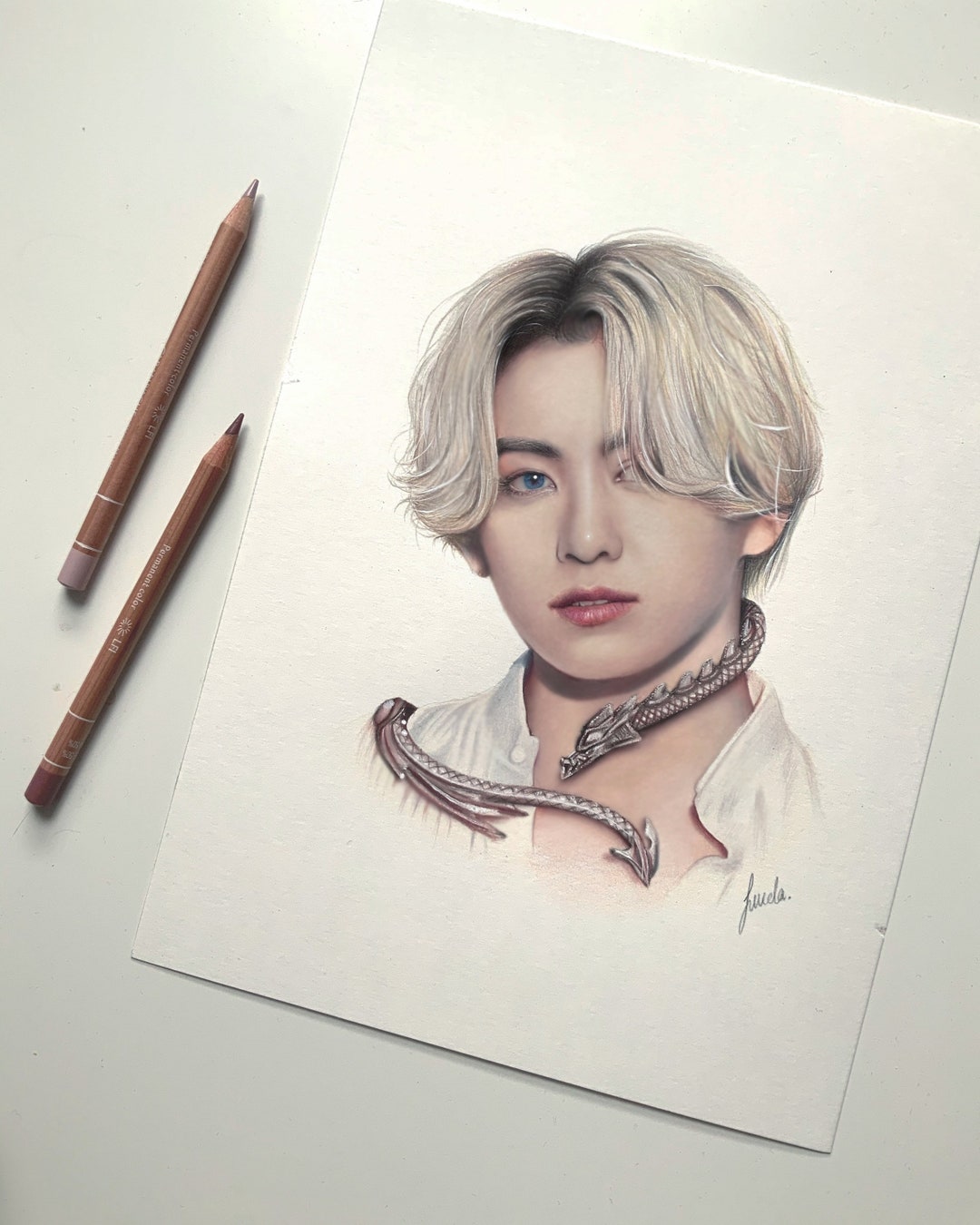 Bts Drawing Beautiful Image