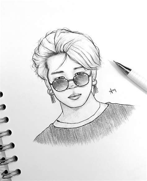 Bts Drawing Creative Art