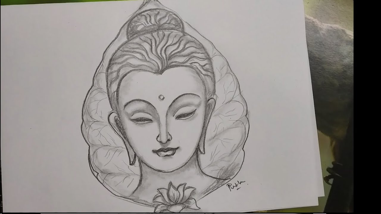 Buddha Drawing Beautiful Art