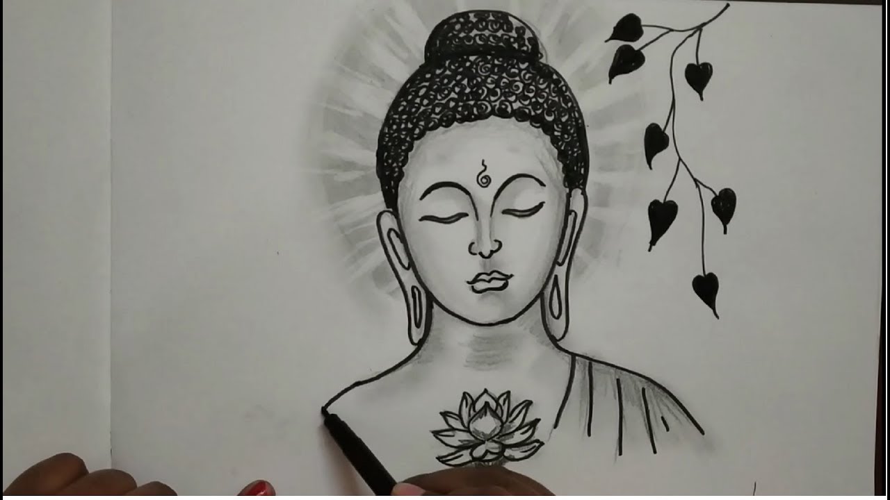 Buddha Drawing Pictures