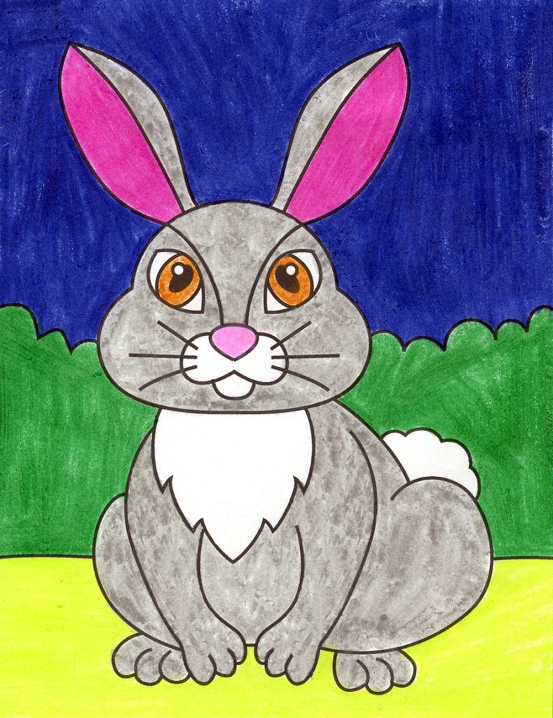 Bunny Cartoon Drawing Picture
