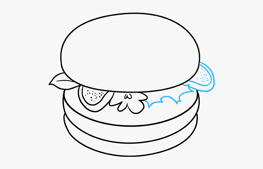 Burger Drawing