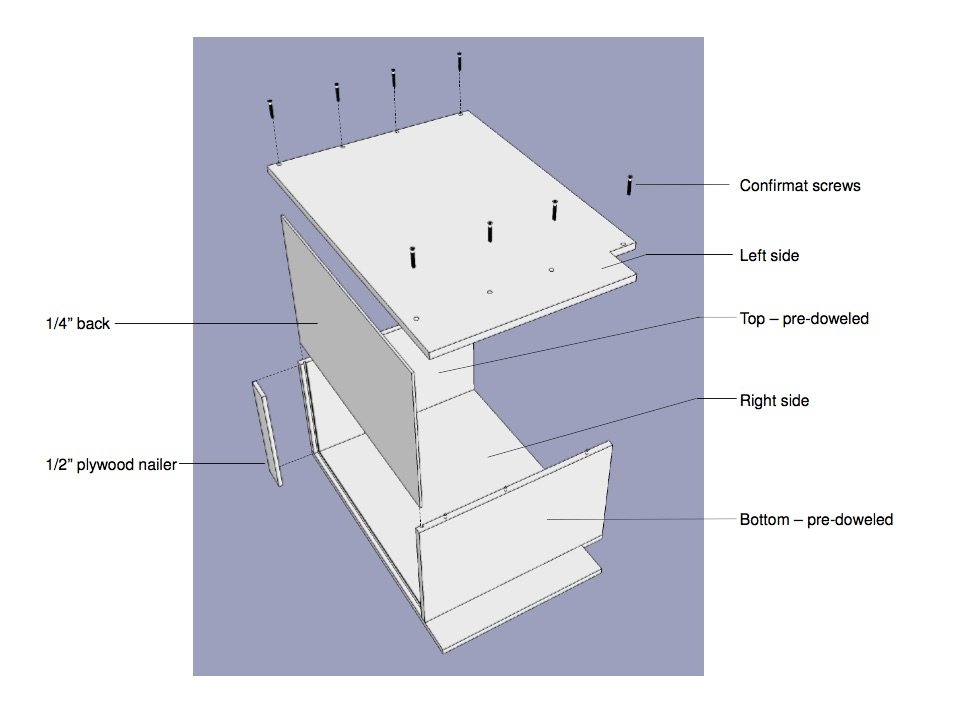 Cabinet Art Drawing