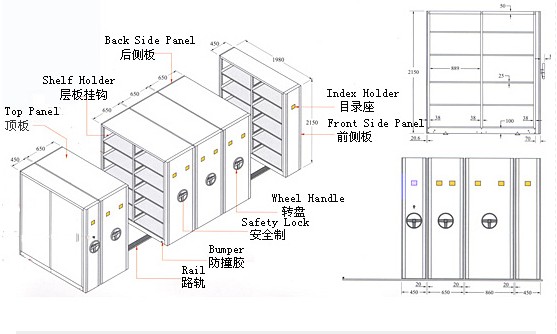 Cabinet Drawing High-Quality