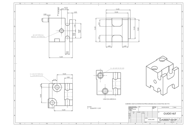 Cad Drawing Art