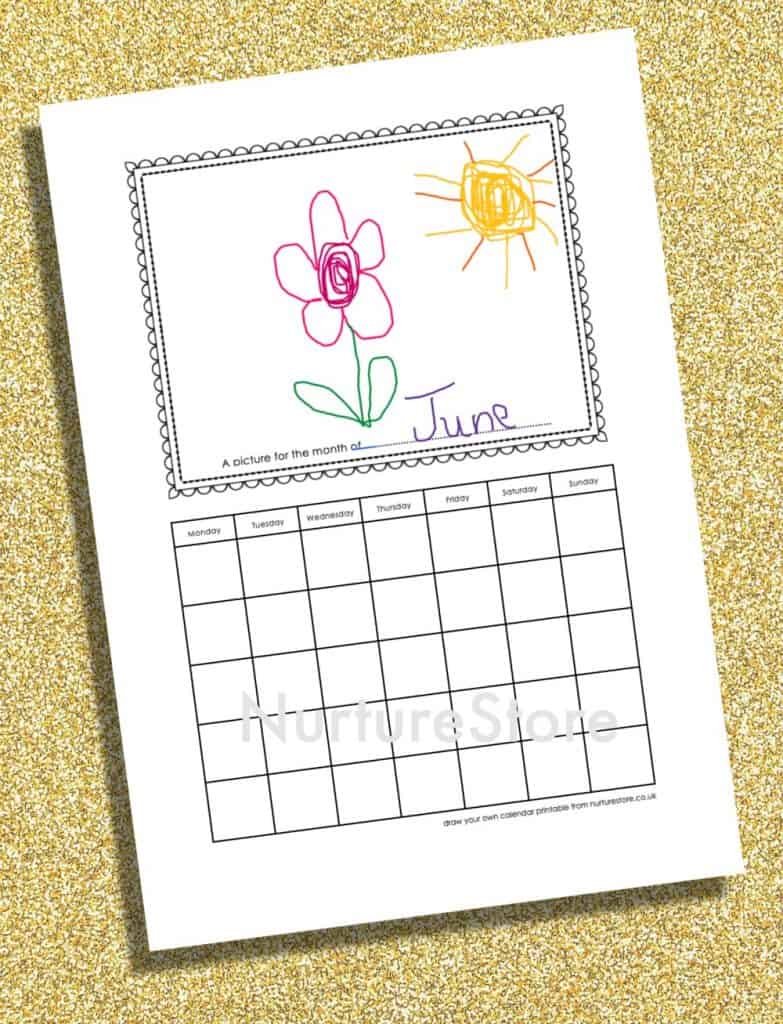 Calendar Drawing Image