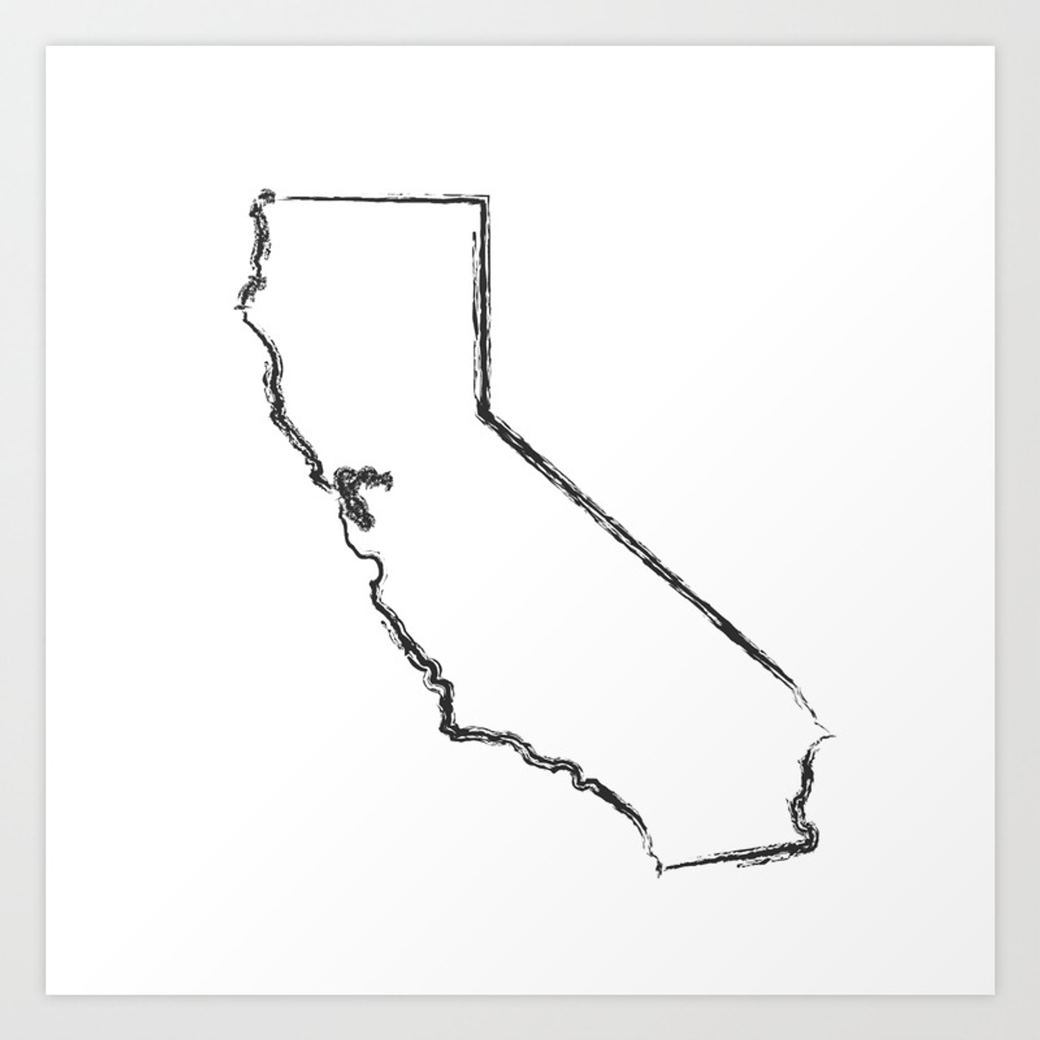 California Drawing Realistic