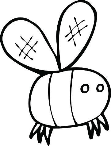 Cartoon Bee Best Drawing