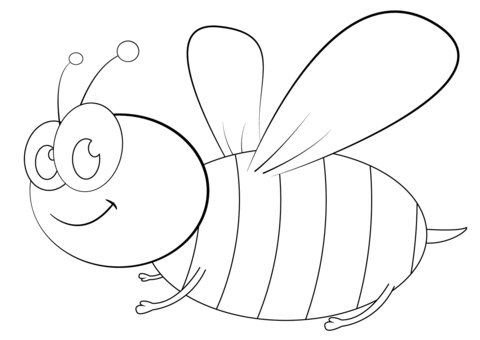 Cartoon Bee Drawing Picture