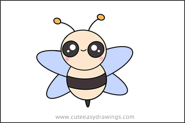 Cartoon Bee Drawing Realistic