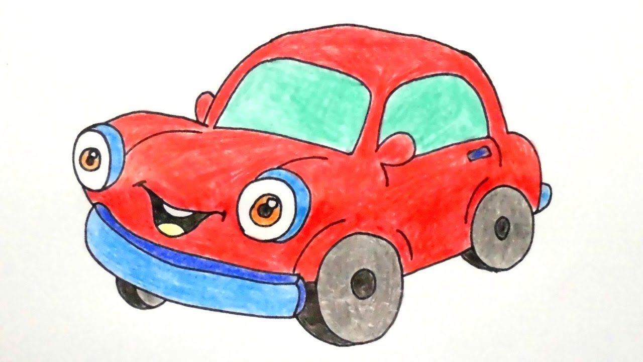 Cartoon Car Best Drawing