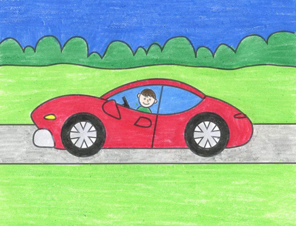 Cartoon Car Drawing Pics