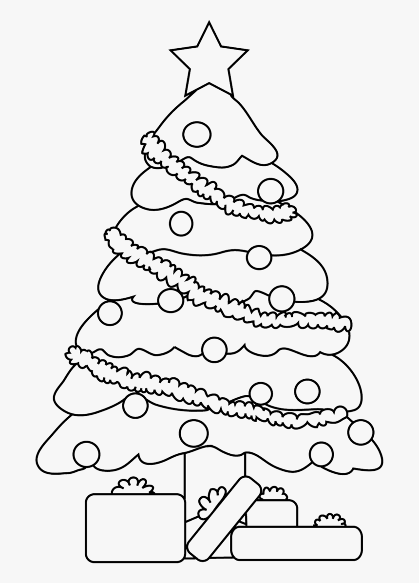 How to Draw a Christmas Tree - Bullet Journal Monthly