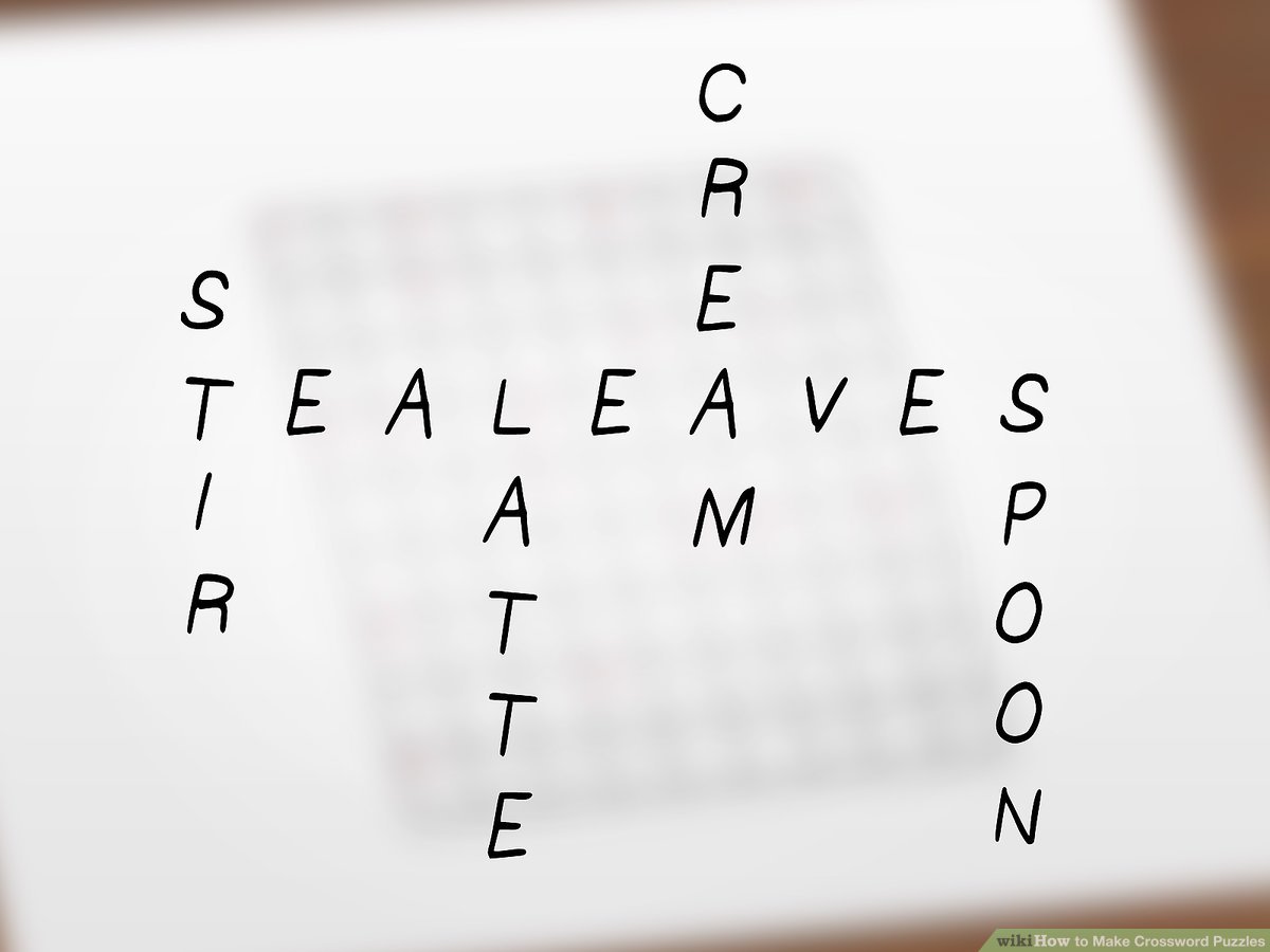 Crossword Clue Drawing Creative Art