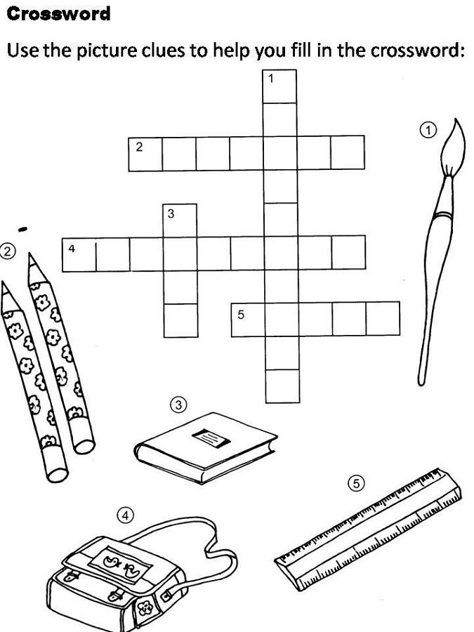 Crossword Drawing Creative Art