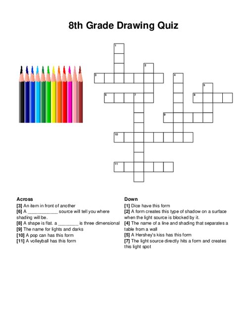 Crossword Drawing Pics