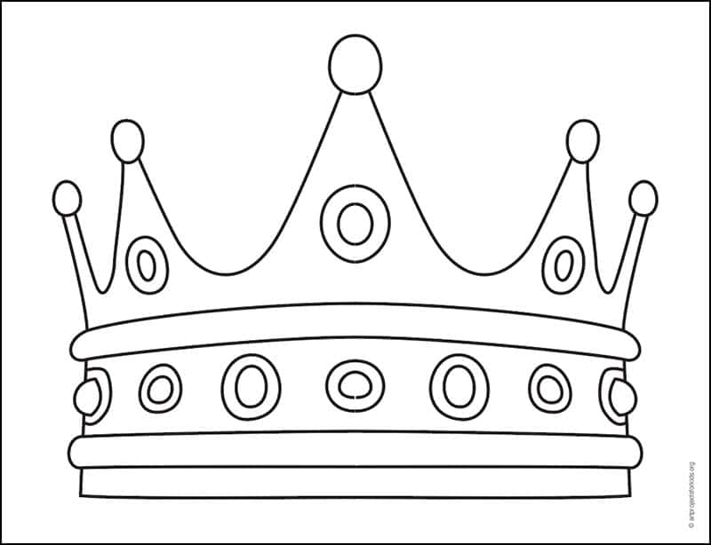 Crown Drawing Image