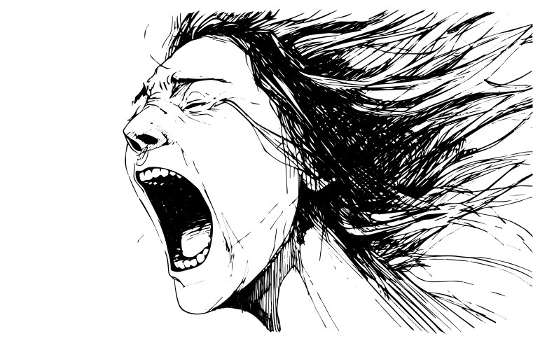 Crying Drawing Pic