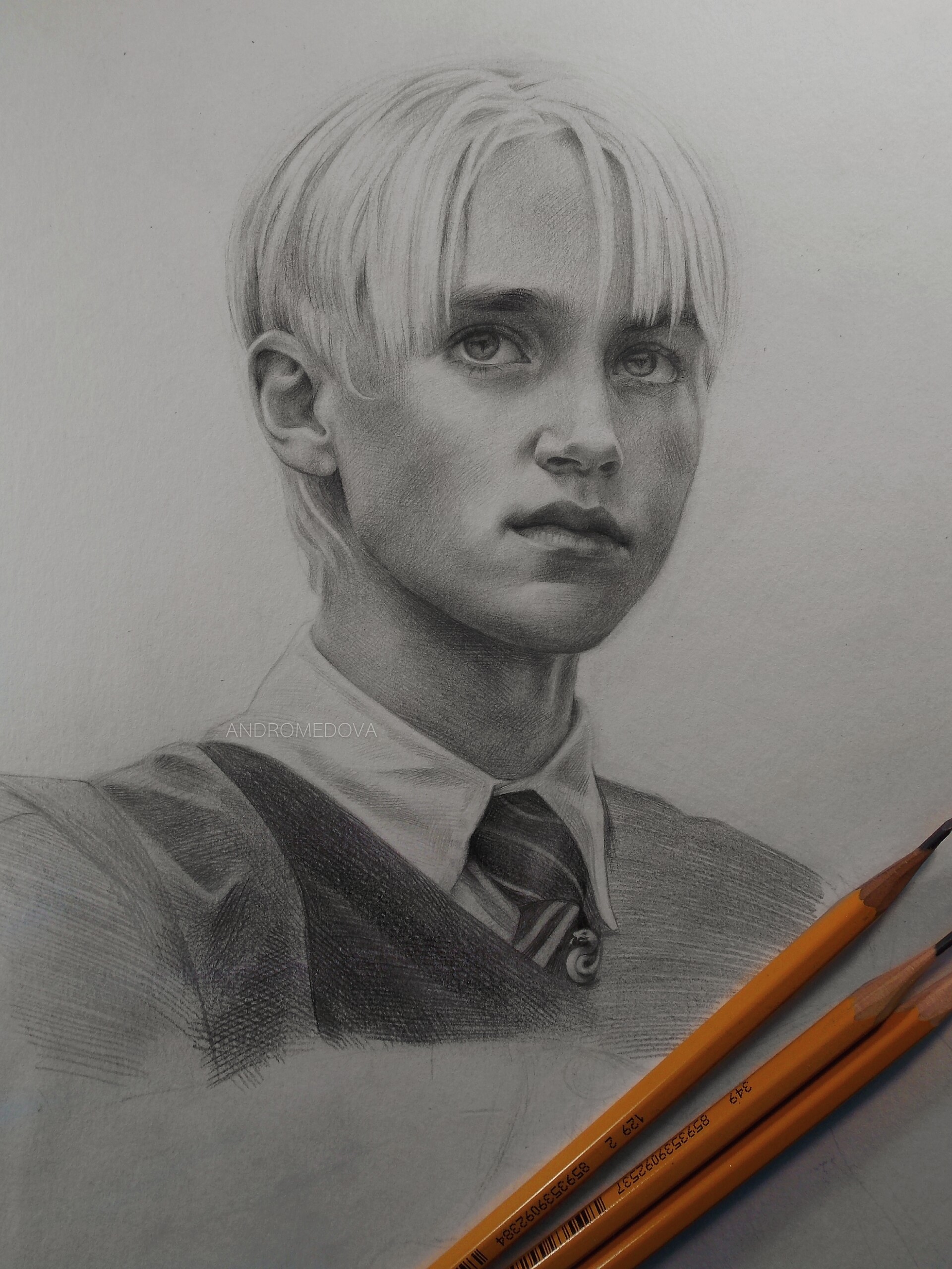 Draco Malfoy Drawing Beautiful Art