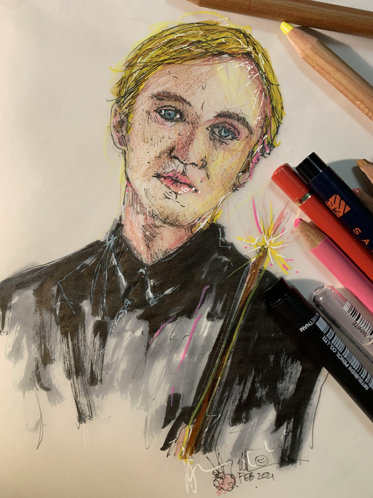 Draco Malfoy Drawing Images