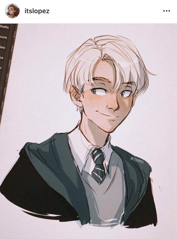 Draco Malfoy Drawing Photo