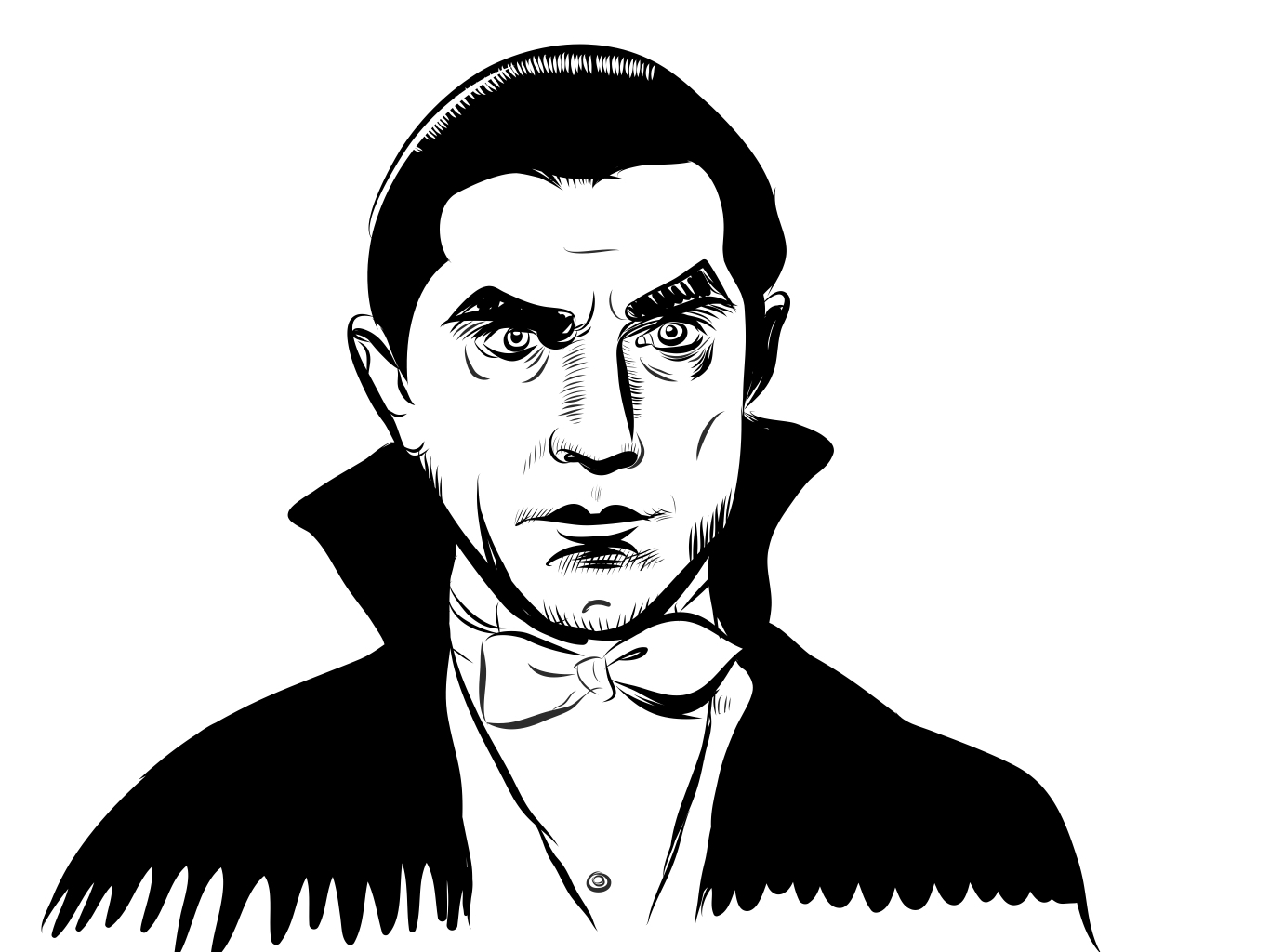 Dracula Drawing Art