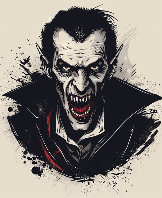 Dracula Drawing Beautiful Image