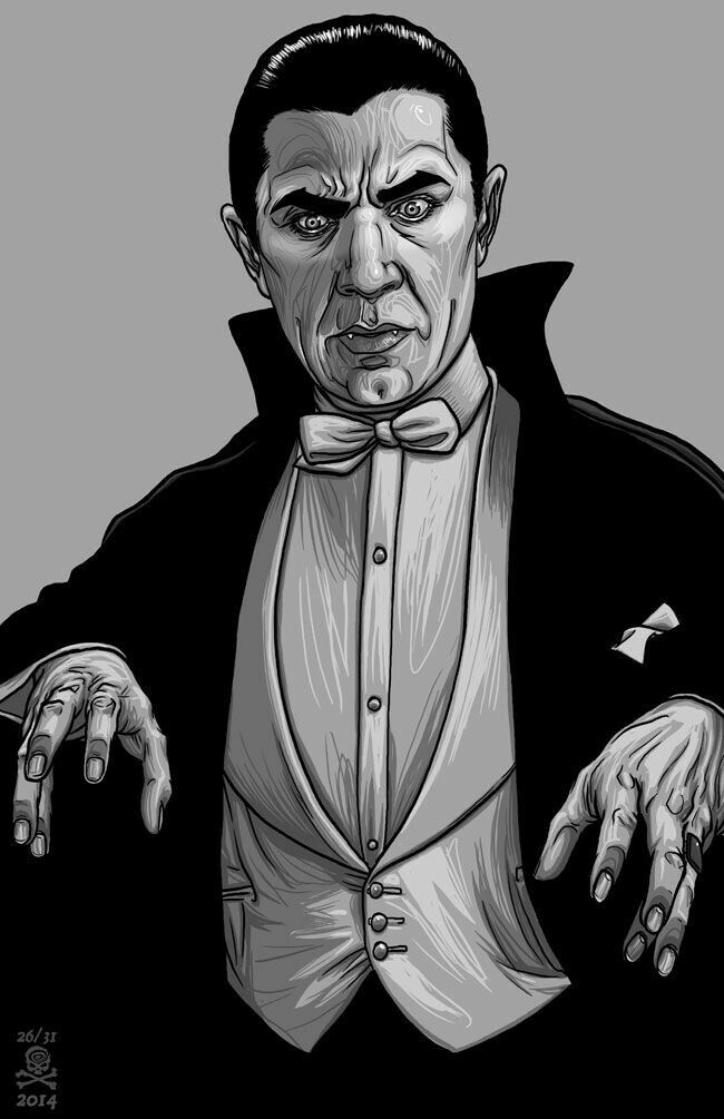 Dracula Drawing Realistic